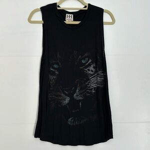 Haute Hippie Tiger Tank Top